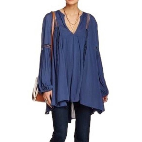 Free People Just The Two of Us Swing Tunic Dress Size XS - Picture 9 of 9